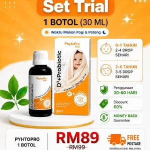 Set Trial - 1 Botol D3